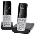 Siemens Gigaset C300 DUO Negro (Teléfono inalámbrico Duo)Características: